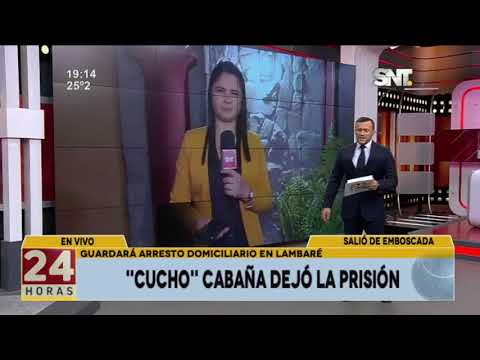 Cucho Cabañas dejó la prisión