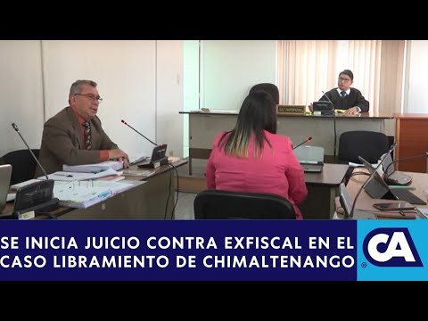 Se inicia juicio contra ex fiscal Eduardo Pantaleón por caso Libramiento de Chimaltenango