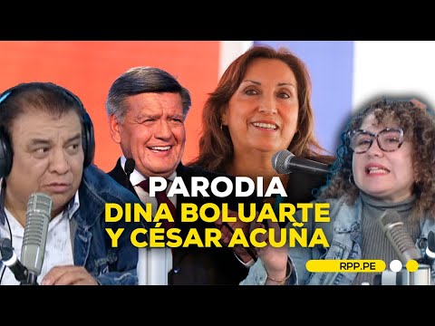 Parodia: Dina Boluarte y César Acuña cantan 'Simplemente amigos' #CHISTOSOSRPP | SEGMENTO