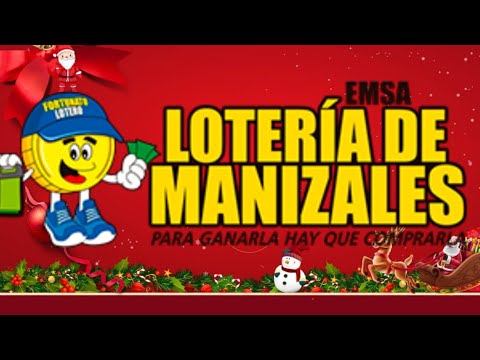 Resultados Lotería de Manizales ?Premio mayor y premios secos 1 de Diciembre de 2021