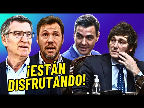 Feijóo sobre los insultos al presidente Milei: Pedro Sánchez y Puente disfrutan en este lodazal