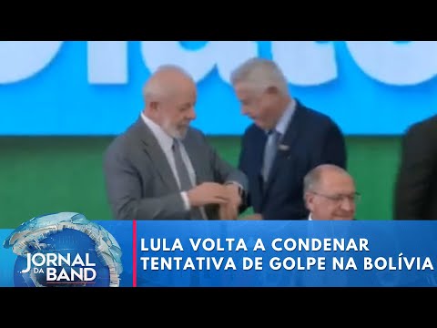 Presidente Lula volta a condenar tentativa de golpe na Bolívia | Jornal da Band