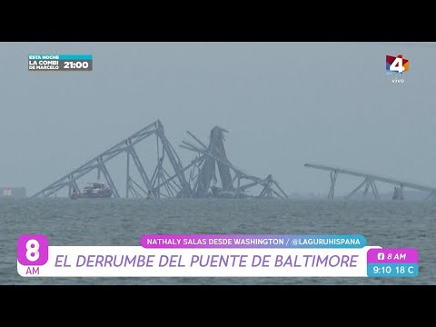 8AM - El derrumbe del puente de Baltimore