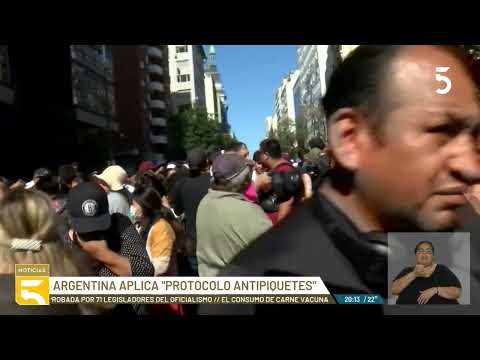#Argentina | Primera movilización masiva contra el gobierno del presidente Javier Milei
