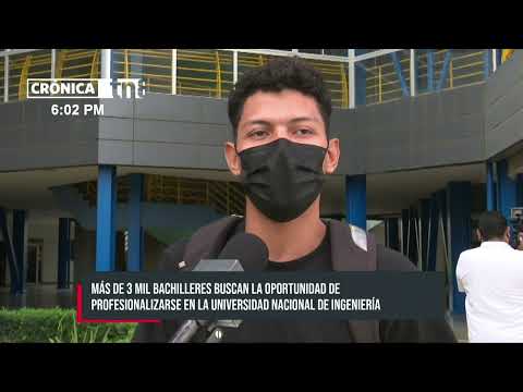 Bachilleres buscan su oportunidad para ingresar a la UNI - Nicaragua