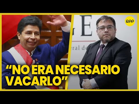 Sobre Pedro Castillo: Nadie debe obediencia a un gobierno usurpador, indica Joseph Campos