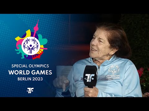 Aurora Saroba - Presidenta O.E. Uruguay - Olimpiadas Especiales Juegos Mundiales Berlín 2023