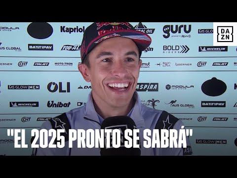 Marc Márquez no puede contener la sonrisa al hablar sobre su futuro en MotoGP 2025: Está más cerca