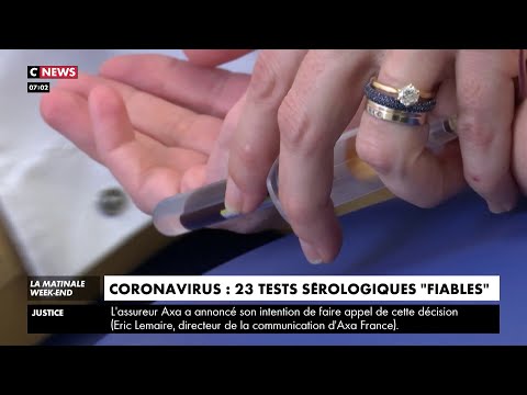 Le ministère de la santé publie une liste de 23 tests sérologiques fiables