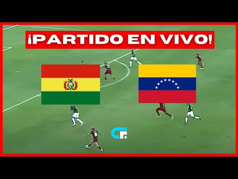 BOLIVIA vs VENEZUELA EN VIVO  ELIMINATORIAS MUNDIAL 2026