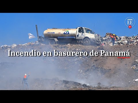 Incendio en Panamá: humo “altamente tóxico” se alza en el mayor basurero del país | El Espectador