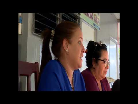 Candidatas a diputadas dialogan con electores de comunidad de Pueblo Griffo en Cienfuegos