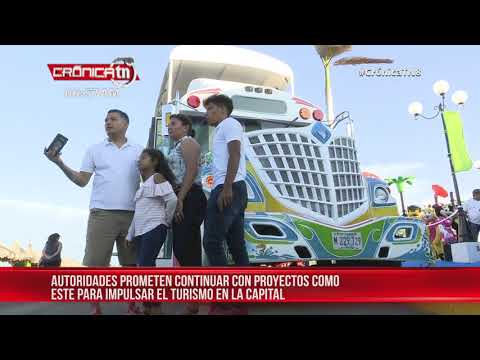 Inauguran nuevas atracciones turísticas en el Puerto Salvador Allende - Nicaragua