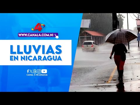 Esta semana se espera el ingreso de dos ondas tropicales generando lluvias en Nicaragua