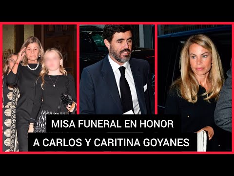 ?CARI LAPIQUE,CARLA GOYANES Y ANTONIO MATOS , EL ÚLTIMO ADIÓS A CARLOS Y CARITINA GOYANES