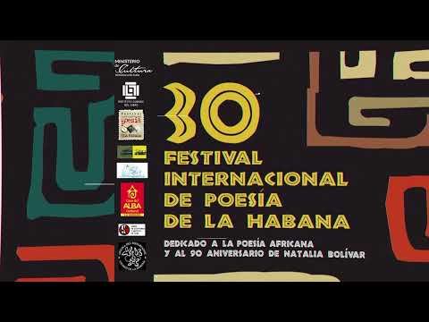 Spot del 30 Festival Internacional de Poesia de La Habana