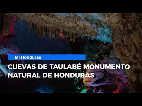 Cuevas de Taulabé monumento natural de Honduras