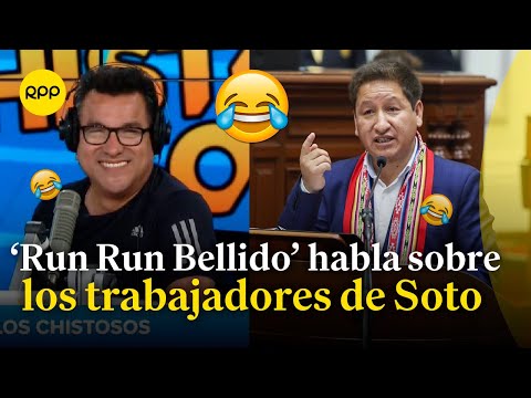 Humor político: ‘Run Run Bellido’ se pronuncia sobre trabajadores de Alejandro Soto