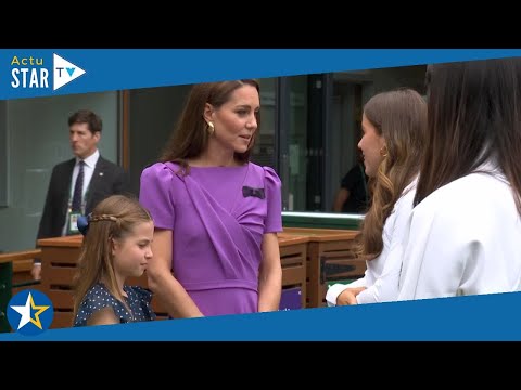 Kate Middleton à Wimbledon : Charlotte dans les pas de sa mère, ce tendre clin d'oeil presque passé