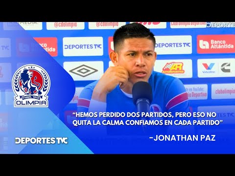 Jonathan Paz detalla la presión y exigencia que existe en cada jugador dentro del Club Olimpia