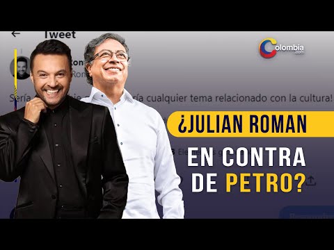 Julian Roman al Ataque: Fuegos artificiales verbales contra el gobierno de Petro