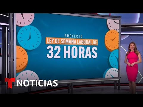 Legisladores batallan por una polémica propuesta de semana laboral de 32 horas | Noticias Telemundo
