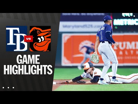 Rays vs. Orioles Game Highlights (9/24/25) | MLB Highlights