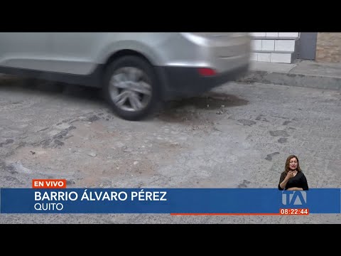 Una calle en pésimo estado denuncian los vecinos del barrio Álvaro Pérez