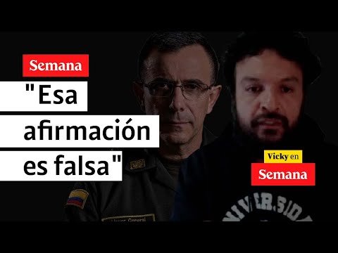 General Vargas le responde duro al actor Julián Román tras captura de Otoniel | Semana Noticias