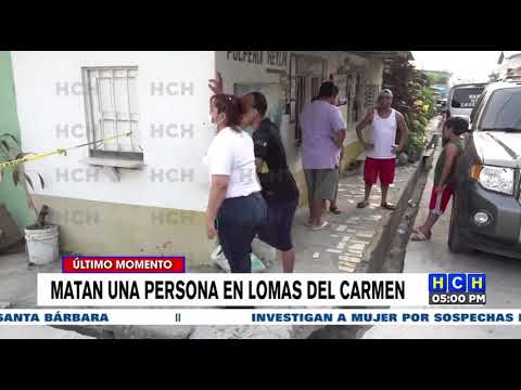 ¡Frente a su vivienda! Matan a jovencito de 18 años en las Lomas del Carmen, SPS