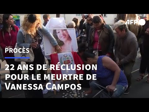 Meurtre de Vanesa Campos: les deux principaux accusés condamnés à 22 ans de réclusion | AFP
