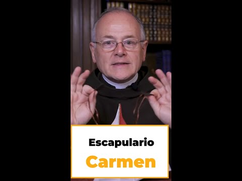 Escapulario de la Virgen del Carmen ¿Qué es?  #shorts