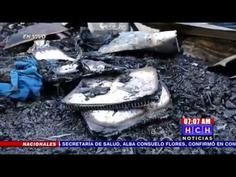 ¡Pasto de las llamas! Incendio deja en la calle a una familia al sur de la capital