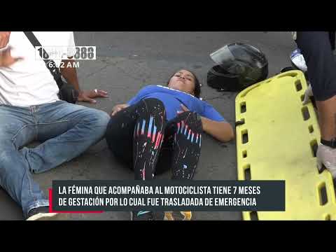 Taxista manda al hospital a mujer embarazada en Managua - Nicaragua