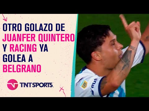 ¡JUANFER y sus GOLAZOS! Quintero marcó su doblete a pura gambeta y un buen remate ante Belgrano