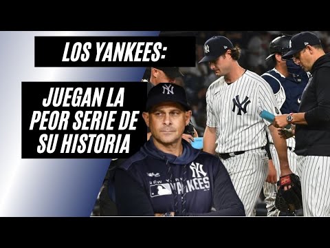 Yankees de Nueva York juegan la PEOR serie de su HISTORIA