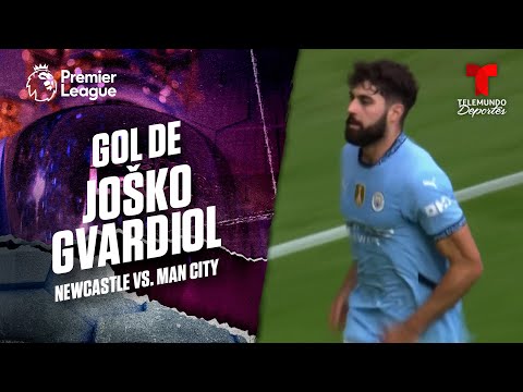 Gvardiol pone el primero - Newcastle vs. Manchester City | Premier League | Telemundo Deportes