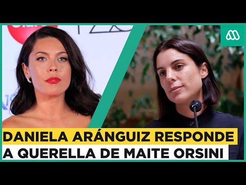 Se contradicen: La respuesta de Daniela Aránguiz ante la querella de Maite Orsini