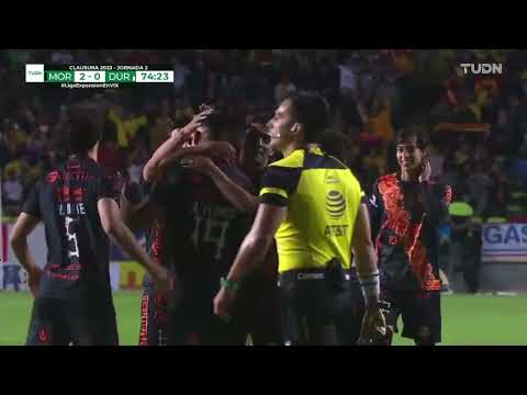 Gol de J. Flores | A. Morelia 2-0 Durango | Jornada 2 - Clausura 2023 | Liga BBVA Expansión MX