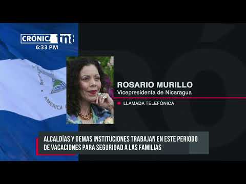 Rosario Murillo: «Vamos adelante construyendo los triunfos del pueblo»