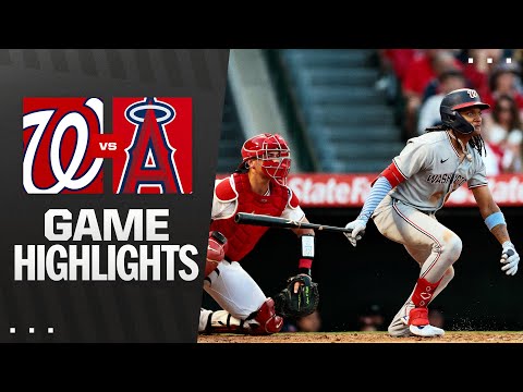 Nationals vs Angels Game Highlights (6/27/25) | MLB Highlights