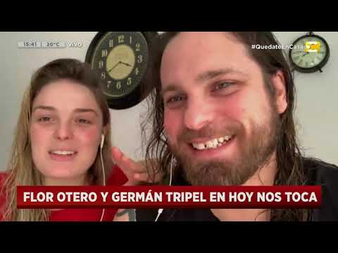 Recomendados #QuedateEnCasa: Germán Tripel y Florencia Otero vía streaming en Hoy Nos Toca