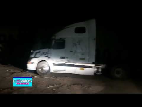 Huanchaco: Tráiler robado en Huarmey es abandonado en C.P. El Milagro