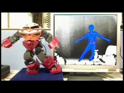 Kinect para controlar un robot