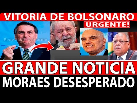 REVIRAVOLTA!!! JUSTIÇA SENDO FEITA!! MORAES E LULA EM DESESPER0! BOLSONARO SEMPRE VAI VOLTAR!!!!