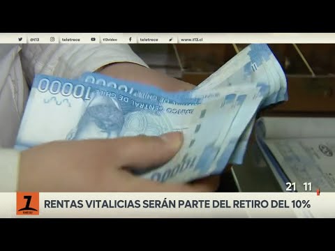 Tercer retiro del 10%: rentas vitalicias podrán solicitarlo desde este lunes