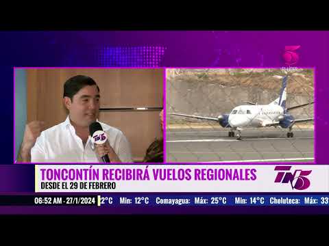 Toncontín recibirá vuelos regionales desde el 29 de febrero