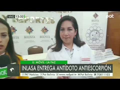 Bolivia elabora el suero antídoto contra picadura de alacrán