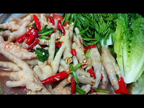 บ่าว บ้านบุ่ง Channel ตำตีนไก่เผ็ดๆนัวๆแซบถึงใจ...