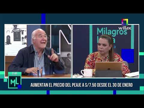 Milagros Leiva Entrevista - ENE 19 - 'VITOCHO': GOBIERNO ES CÓMPLICE DE RUTAS DE LIMA | Willax